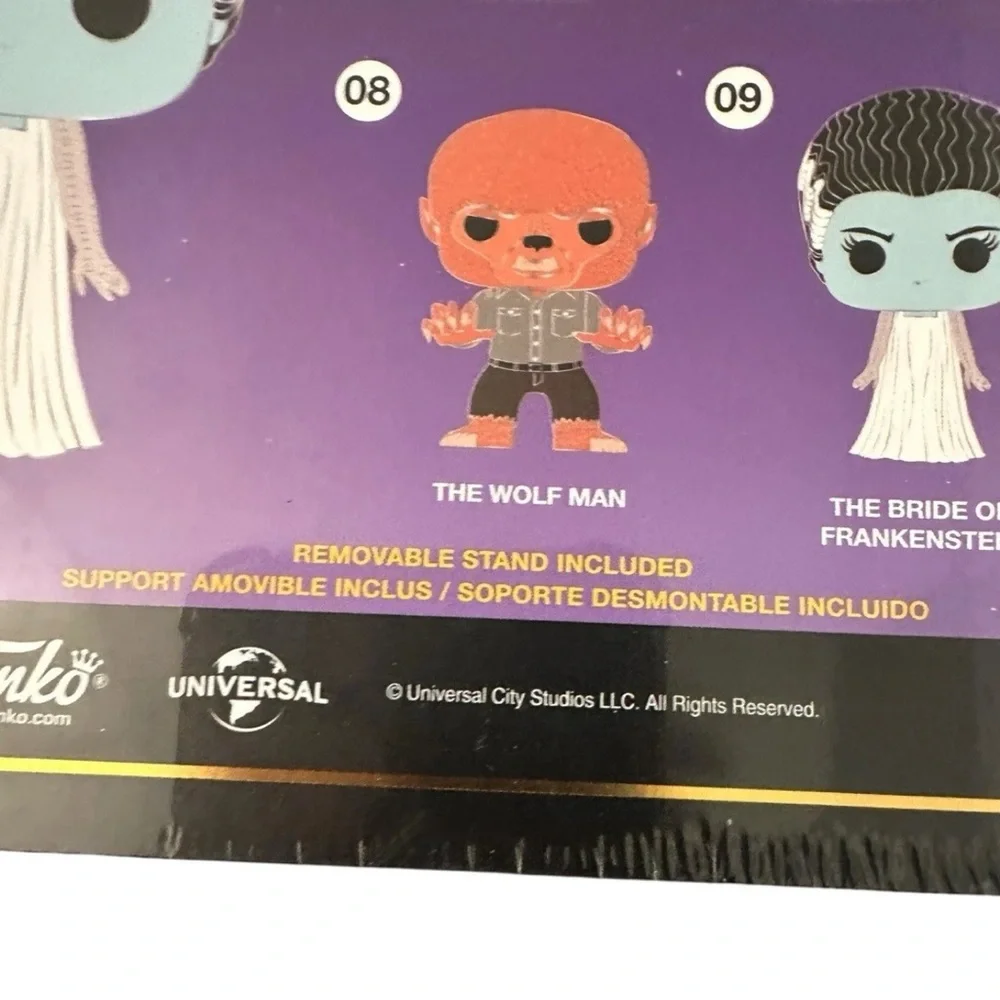 Universal Monsters Bride of Frankenstein 4" Pop! Enamel Pin Character 09 2021 - Picture 3 of 4